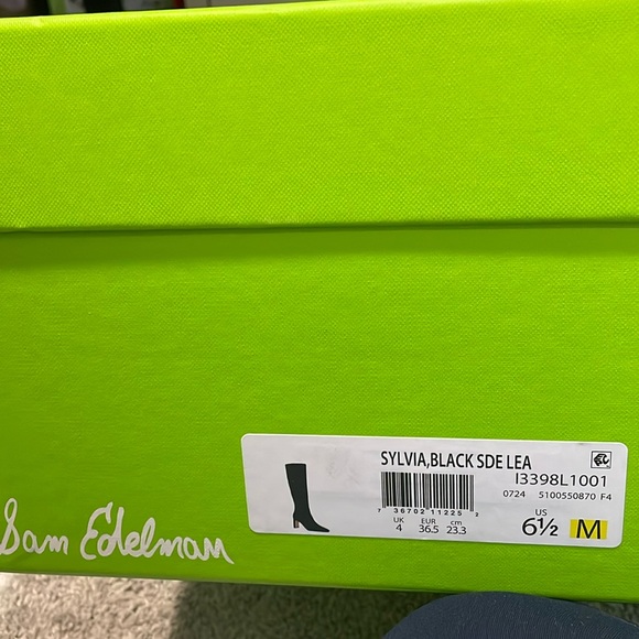 Sam Edelman Sylvia Boots in Black suede - Picture 3 of 13